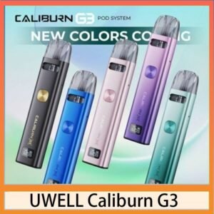 UWELL Caliburn G3咖哩棒G3 KIT電子煙2主機官網評價說明書
