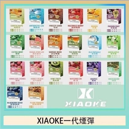 XIAOKE梟客煙彈一代電子菸彈3顆入適配一代主機